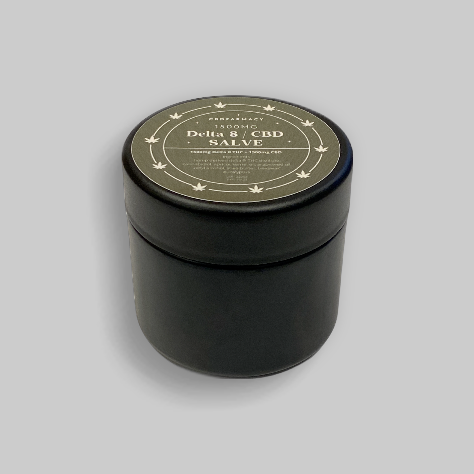CBD Farmacy | CBD + Delta-8 THC Eucalyptus Salve (3000mg) | CBD