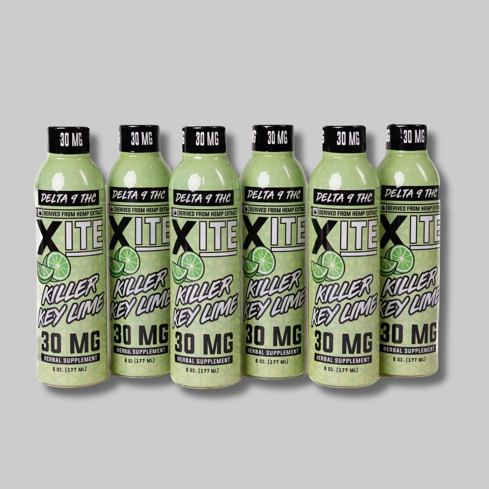 Xite | 30mg Delta-9 THC Killer Key Lime Drink (6oz) | CBD Farmacy